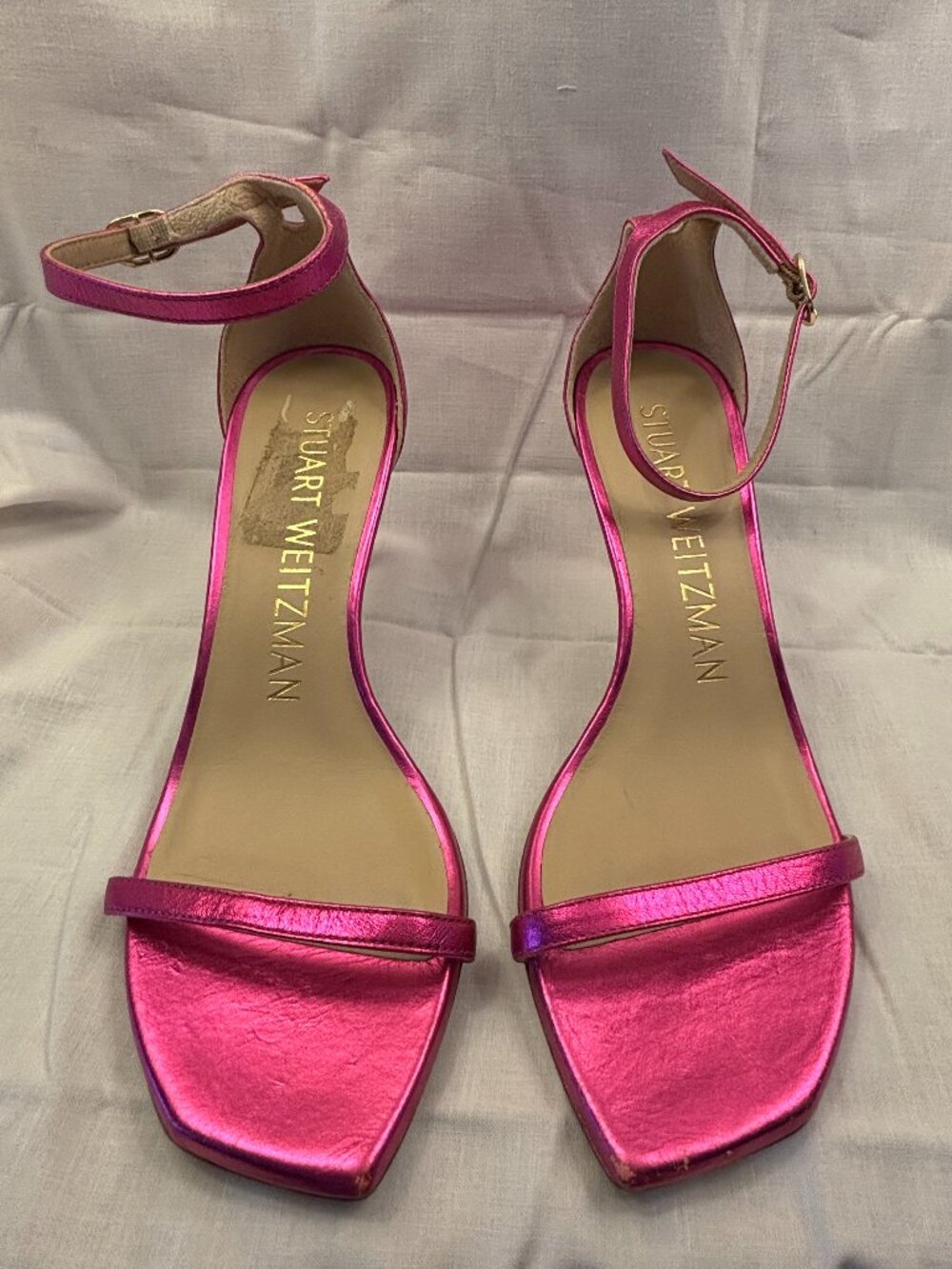 Stuart Weitzman Nudist sandal 75